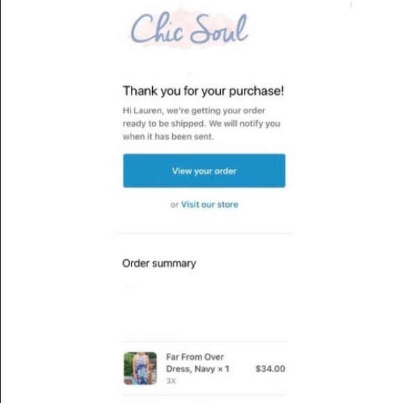 BELLAMIE plus • Navy Floral Stripe • DRESS - Picture 5 of 5